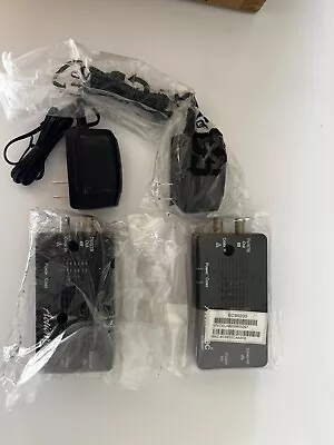 Actiontec ECB6200 Bonded MoCA 2.0 Ethernet To Coax Adapter - Set Of 2  NEW • $52