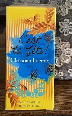 Christian Lacroix Womens C'est La Fete Eau De Parfum 30ml Rare New In Box • £49
