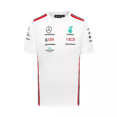 Mercedes AMG Petronas F1 Team T-Shirt White 2023 • £40.60