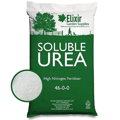 Urea Soluble Prills/Granular 46% (N) Fertiliser | Quick Release | Multiple Sizes • £11.99