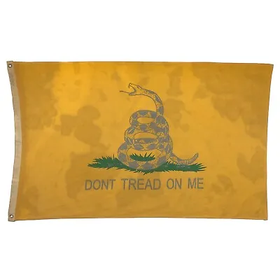 Vintage Cotton Gadsden Flag Old Cloth Snake American Don't Tread On Me USA Dont • $349