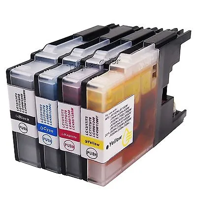 4 Multi-Pack Ink Cartridge LC71 LC75 For Brother MFC-J435W MFC-J625DW MFC-J825DW • $8.59