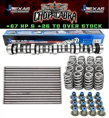 TSP Texas Speed Chopacabra LS Truck Cam Kit With OE 7.400  Pushrods 4.8 5.3 6.0L • $490