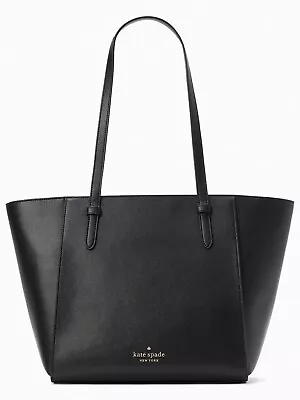 Kate Spade Becca Large Tote Black Saffiano KA758 NWT $359 Retail FS • $220.78