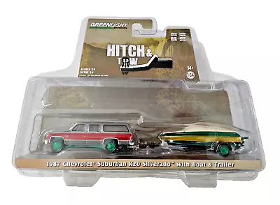 Green Machine 32290-B Hitch & Tow 1987 Chevy Silverado W/ Boat Greenlight Chase • $18.95