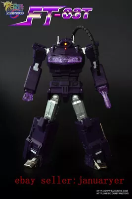 Perfect New Fanstoys Ft-03t Shockwave Ft03t Quakewave Transforming Action Figure • $284.99