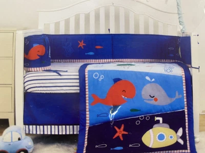 $79.99 • Buy Ocean Whale 4 Piece Bedding Set Free Shiping!!