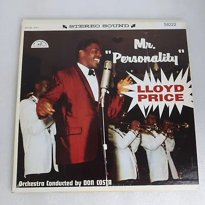 Lloyd Price Mr Personality LP Vinyl Record Album • $7.82