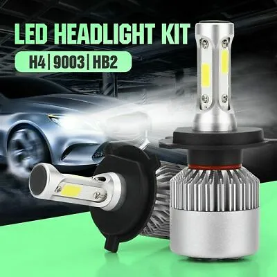 $20.29 • Buy 2x H4 9003 HB2 LED Headlight Bulbs Conversion Kit High Low Beam 8000K White US