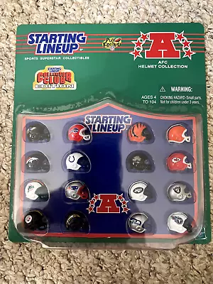 1999 Staring Lineup Collector Club Edition Afc Mini Helmet Collection Mint! • $44.50