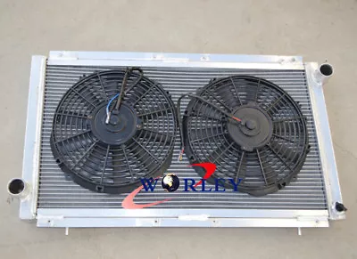 For SUBARU IMPREZA WRX GC8 STI 2.0L 1992-2000 Manual Aluminum Radiator +2* Fans • $195