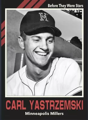 Custom Novelty Card Carl Yastrzemski Minneapolis Millers Before They Were Stars • $9.99