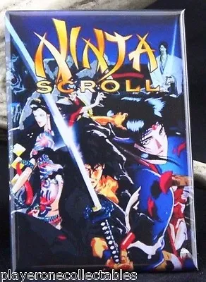 Ninja Scroll Movie Poster 2  X 3  Fridge / Locker Magnet. Anime • $6.39