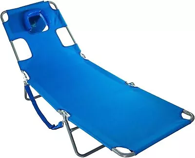 Ostrich Chaise Lounge Beach Chair For Adults With Face Hole- Versatile Folding • $57.59