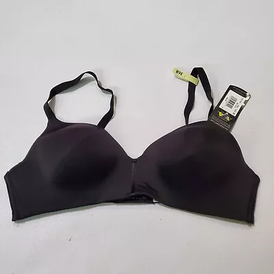 Maidenform Women Bra 36B Black One Fabulous Fit 2.0 Wireless Lightly Lined NWT • $12.77