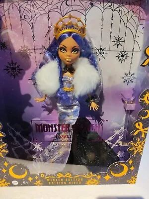 Monster High Howliday Winter Edition Clawdeen Wolf Doll New Limited Release  • $36