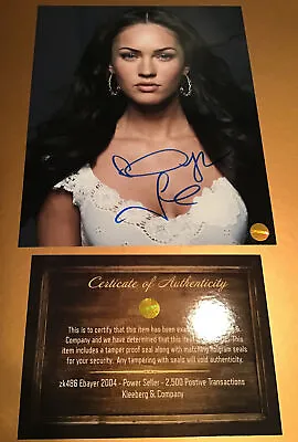 Megan Fox Autograph 8x10 Nice Close Up COA  Jennifer’s  Body Horror • $55