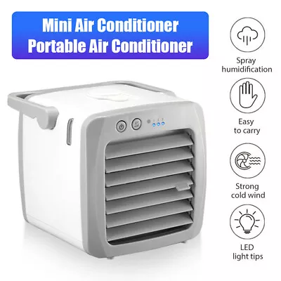 Portable Mini AC Air Conditioner Personal Cooling Fans Bedroom Air Cooler Fan • $20.26