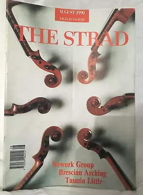 The Strad Magazine -  August 1990- Violin Strings - Brescian Arching • $7.99