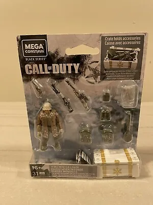 Mega Construx Black Series Call Of Duty WW2 Winter Crate (GYF87) Brand New • $33.72