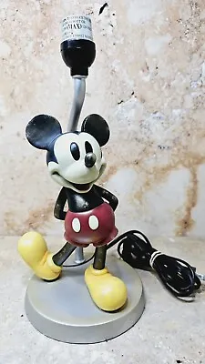 Mickey Mouse Lamp 13  Disney Productions Desk Or Table Lamp • $65