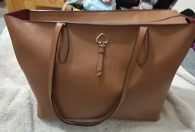 Kate Spade New York Ladies Brown Colour Leather Handbag One Size  • £48