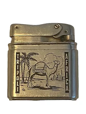 VINTAGE MYLFLAM 1940's LIGHTER Tripoli Africa Excellent Condition Very Rare • $239.99