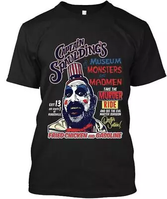 Limited New Captain Spaulding S Museum Of Monsters Vintage TShirt sizes S-2XL • $21.99