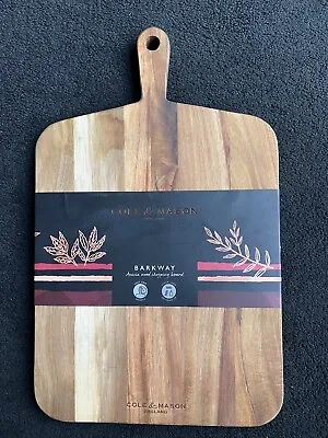 Cole & Mason Barkway Acacia Wood Chopping Board ~ RRP £38 • £15