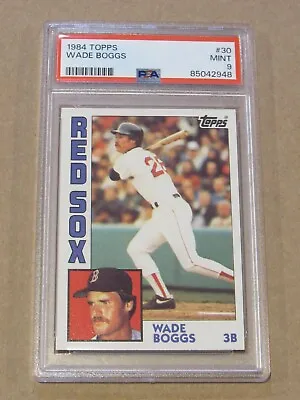 1984 Topps Wade Boggs #30 Psa 9 Mint • $29.99