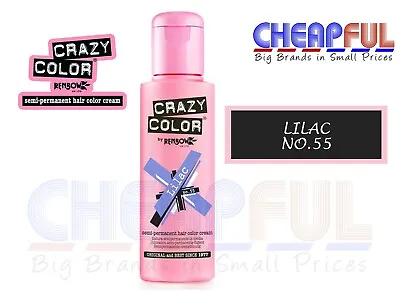 Crazy Color Hair Color Semi Permanent Temporary Dye Conditioning Hair 100ml • £5.95