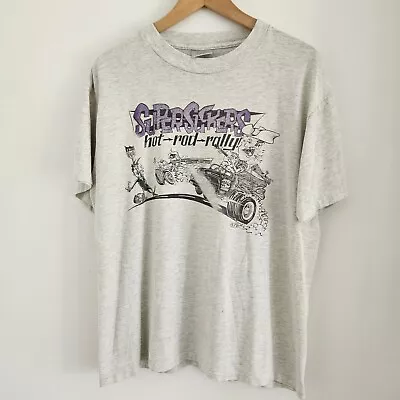 Vintage Supersuckers Shirt Large Hot Rod Rally Cowpunk Rock Band Subpop 90s • $79.98