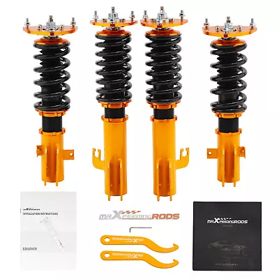 24 Level Damper Coilovers For Subaru Impreza WRX GC8 1993-01 Shock Absorbers • $275.03