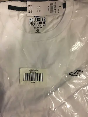 Hollister Men's Short Sleeve Crew Neck Must-Have Tee Logo T-Shirt Medium New • $17.95