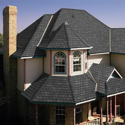 £42.95 • Buy 18PCS Tiles Roofing Felt Shingles Shed Roofing Tiles Asphalt House 2.61sqm Grey