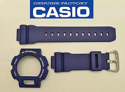 Casio G-Shock Strap DW-9052 DW-9050 DW-9051 BLUE Watch Band & Bezel Case Cover   • $58.45