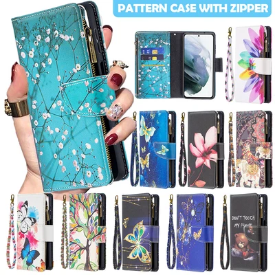 $17.99 • Buy For IPhone 15 14 13 12 11 Pro Max XR 8/7 Plus Zipper Case Leather Wallet Cover