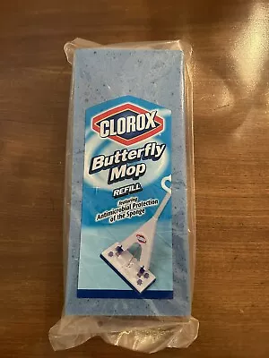 Clorox Butterfly Mop Refill Antimicrobial Protection Of The Sponge Blue • $15