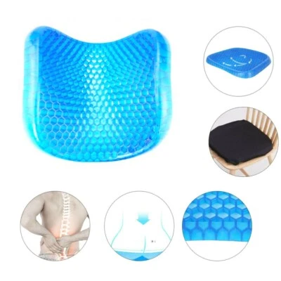 $21.42 • Buy Honeycomb Gel Cushion Cool Chair Mats Seat Pad Tail Bone Cradle Car Home Oiffce
