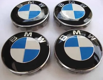 ✅ NEXT DAY DELIVERY ✅ BMW ALLOY WHEEL CENTRE HUB CAPS E30E36E46E92 68mm • $14.90