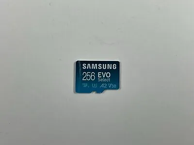 Samsung EVO Select 256GB MicroSDXC UHS-I Memory Card MB-ME256KA/AM • $14.95