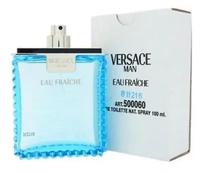 Versace Eau Fraiche Men 3.4 OZ 100 ML *Eau De Toilette* Spray New • $38.90