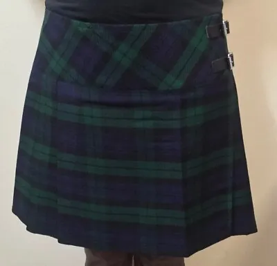 Ladies Billie Black Watch Kilt/Skirt 16' Length • $29.99