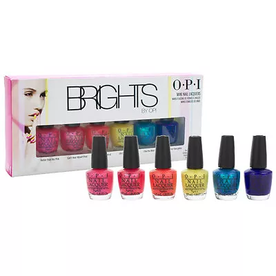 OPI Nail Lacquer - BRIGHTS Collection 2015 - 1 Mini Set Pk-6 • $14.95