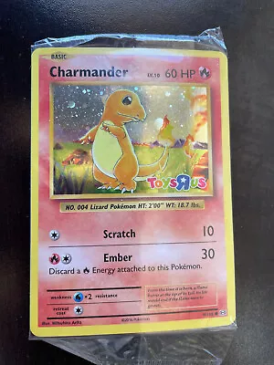 $50 • Buy Pokemon Card Charmander Toys R Us Stamped Holo 9/108 Sealed XY Evolutions