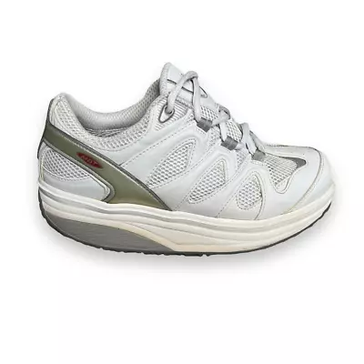 MBT Size 7.5 Women’s White Walking Toning Shape Up Shoes Athletic • $60