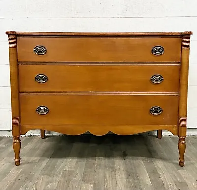 Vintage Robert Irwin Federal Sheraton Style Maple Chest Of Drawers • $1495