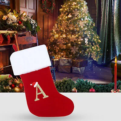 Xmas Stockings Widely Applied Retro Fireplace Xmas Tree Hanging Stockings • $31.50