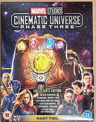 Marvel Studios Cinematic Universe: Phase Three - Part Two (Blu-ray) Preowned • £19.99