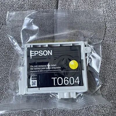 New Epson C88 CX4800 Yellow Ink Cartridge T0604 GENUINE • $14.99